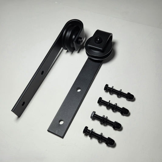 Heavy-Duty Carbon Steel Roller Components (Pair)